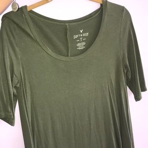 Mid Sleeve American Eagle Shirt